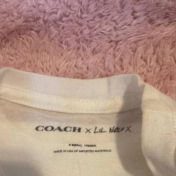 Coach New York X Lil Nas White Butterfly T-Shirt Montero - Picture 8 of 14
